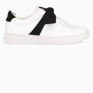 Alexandre Birman Clarita bow leather sneakers